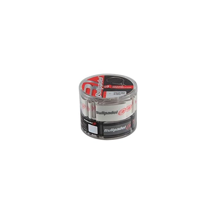 Bullpadel Black and Transparent Racket Protectors